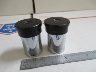 Wild Swiss Pair 10xK Eyepiece Ocular Microscope Part Optics AS Pic