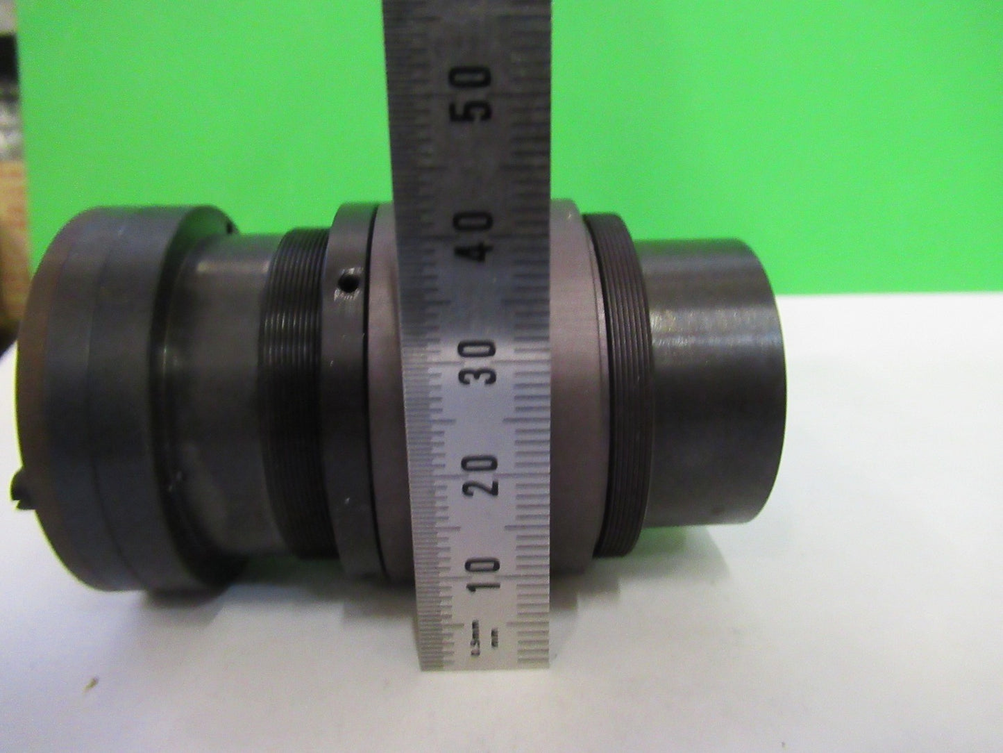 AUS JENA GERMANY LARGE LENS ASSEMBLY OPTICS MICROSCOPE PART AS PICTURED T2-A-57