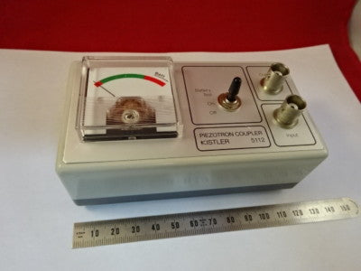 KISTLER PORTABLE PIEZOTRON ICP COUPLER 5112 for ACCELEROMETER AS IS #90-B-27