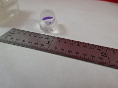 OPTICAL SPECTRA PHYSICS COATED OUTPUT LENS LASER OPTICS AS IS BIN#P1-C-07