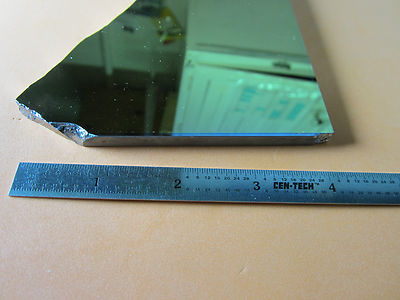 LARGE THICK BROKEN SILICON WINDOW INFRARED MIL SPEC LASER OPTIC AS IS BIN#E1-02
