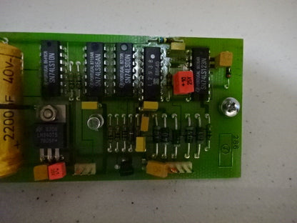 MICROSCOPE PART ZEISS GERMANY AXIOTRON BOARD ELECTRONIC 438101 OPTIC AS IS AP-07