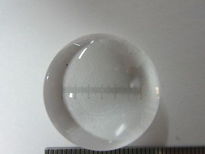 OPTISCHE KONVEXLINSE MIT ABSEHEN LASEROPTIK BIN#4V-36