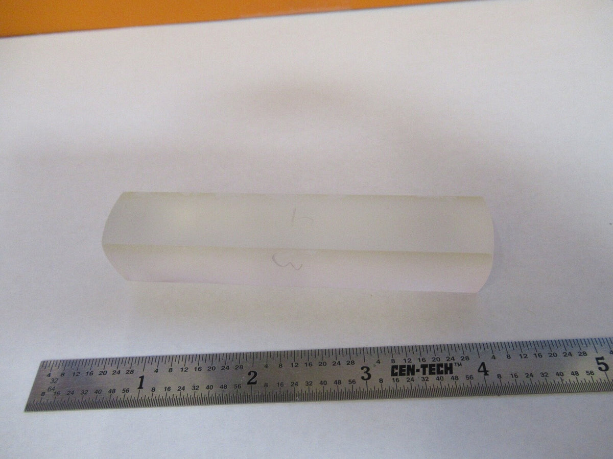 Optical Long Bi Convex Bar Glass Lens Rare Laser Optics