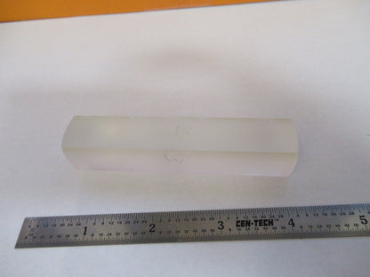 Optical Long Bi Convex Bar Glass Lens Rare Laser Optics