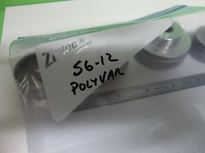 MICROSCOPE PART POLYVAR REICHERT LEICA SET OF KNOBS LOT 4 EA AS IS BIN#S6-12