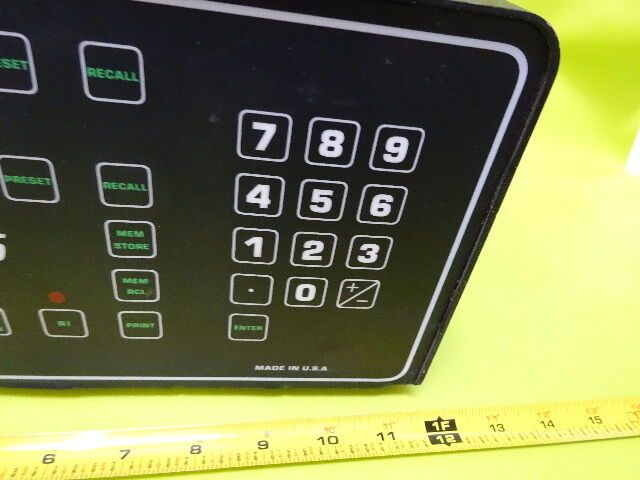 FOR PARTS  RSF ELECTRONICS Z525 READOUT MODULE POSITIONING AS IS #TD-3