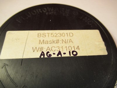 BST COATED + PLATINUM SAPPHIRE SINGLE CRYSTAL WAFER 100mm DIAMETER &AG-A-10