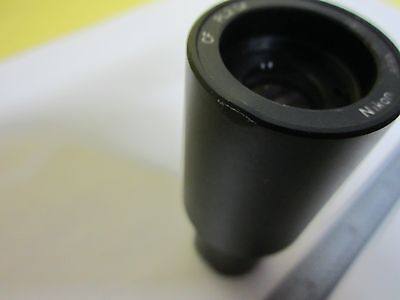MIKROSKOPTEIL NIKON JAPAN OKULAR CF PL 2.5X OPTIK [gebogen] WIE BESEHEN BIN#T6-12