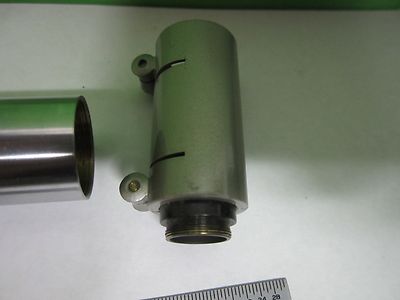 MICROSCOPE PART OPTICAL GAERTNER FIXTURE ?? OPTICS AS IS BIN#T5-16