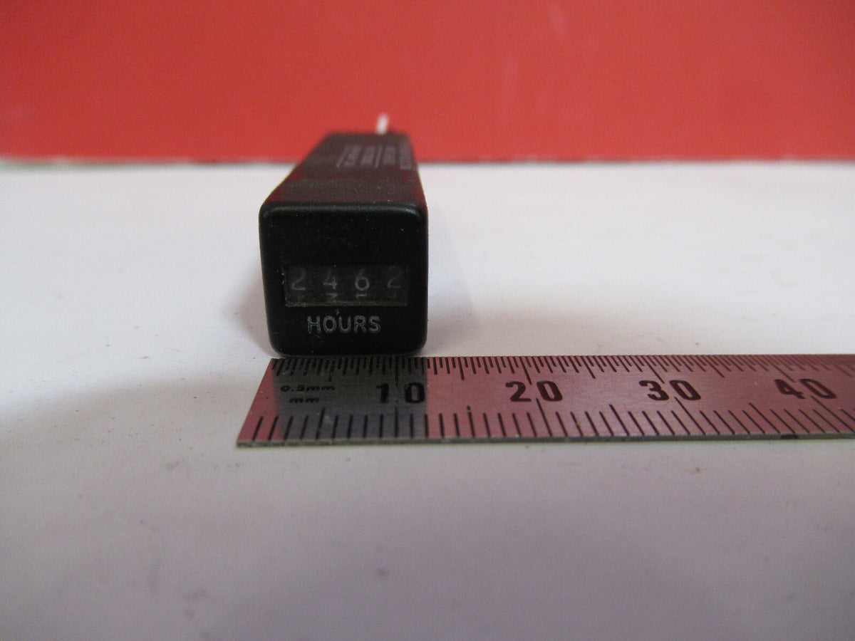 INDICATOR ELAPSED TIME KT19703-W 28V 400 Hz  AS PICTURED 6V-FT-75