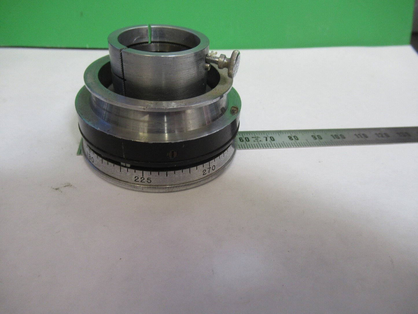 ANTIQUE BAUSCH LOMB POL CONDENSER POLARIZER MICROSCOPE PART AS PICTURED Z7-FT-96
