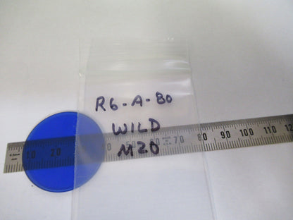 Wild Swiss Blue Glass Filter M20 Microscope Part