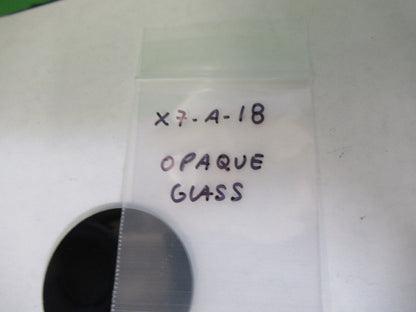 OPTICAL OPAQUE GLASS LASER OPTICS AS PICTURED X7-A-18