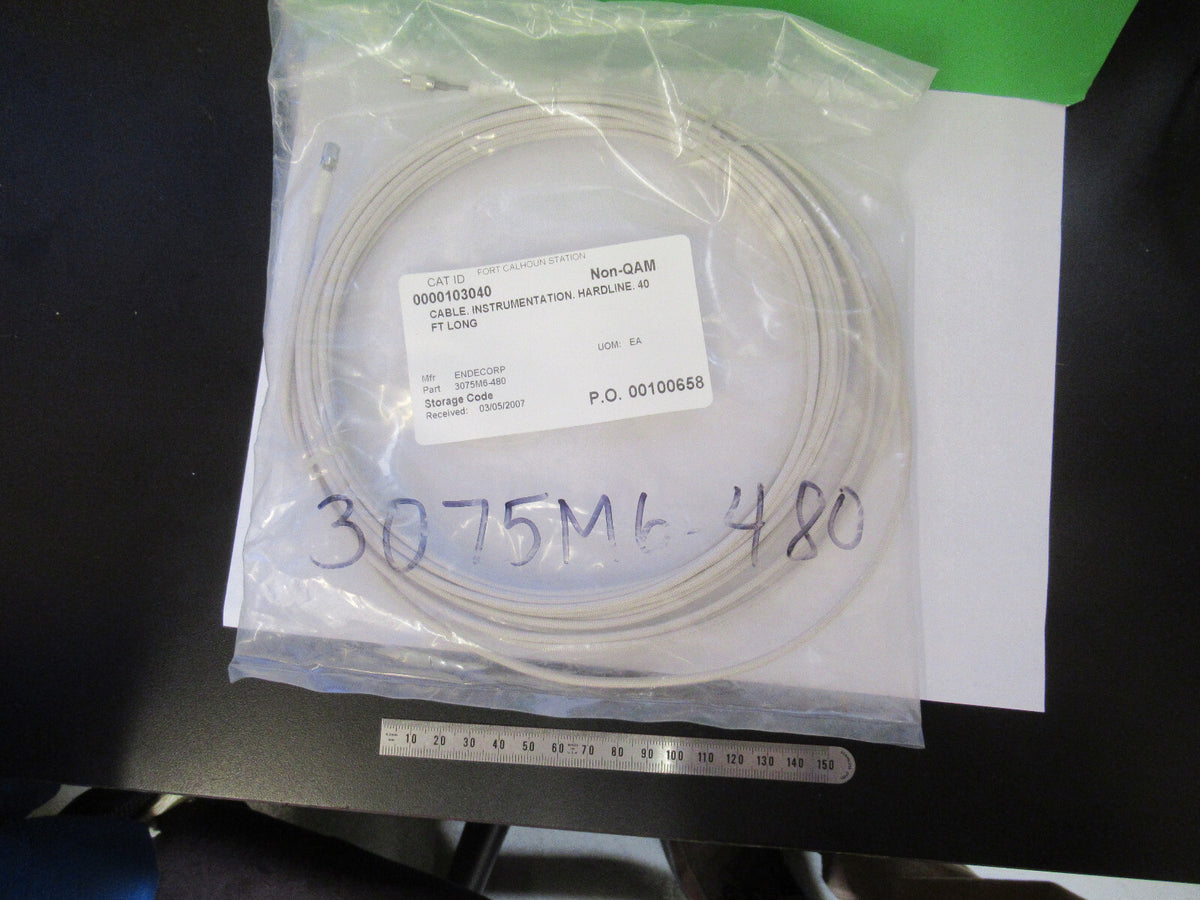 Meggitt Endevco Hardline Cable 3075M6-480 for Accelerometer