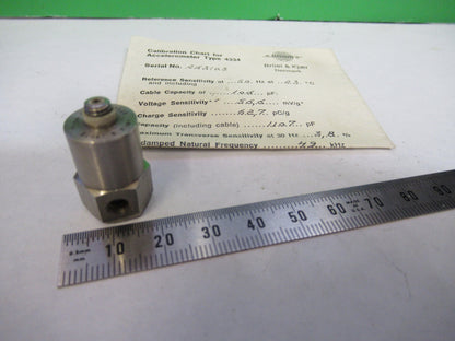 Brüel & Kjær 4334 Miniature Accelerometer Vibration Sensor