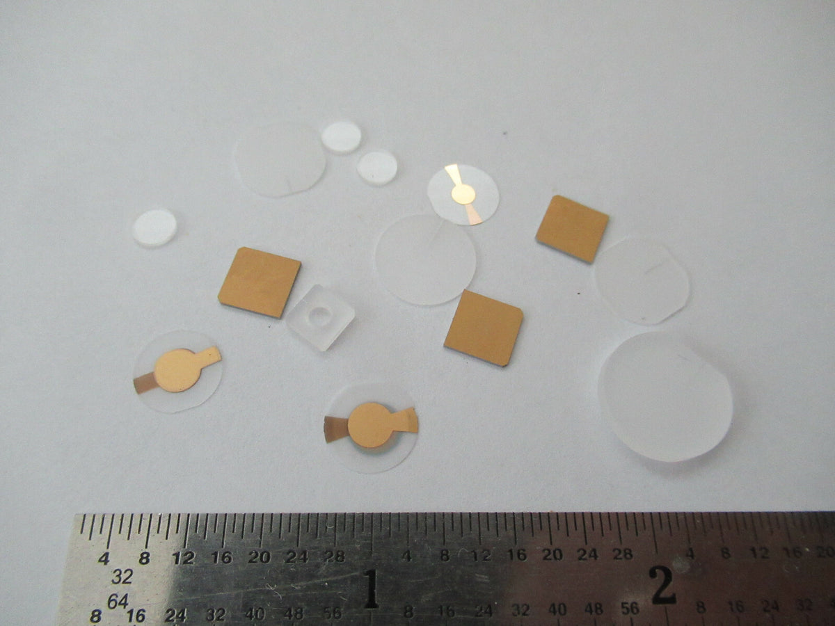 Lot Blank Piezoelectric Quartz Crystal X- Y- Yx-cut Piezo Sensor AS Pic