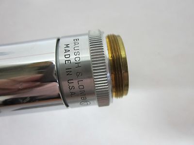 MIKROSKOPTEIL INDUSTRIELLE BAUSCH LOMB 10X OBJEKTIVOPTIK AS IS BIN#J8-08