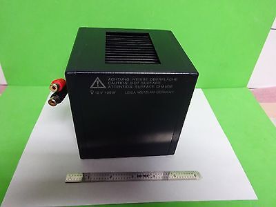 MIKROSKOP TEIL LEICA DMRB 504016 LAMPENGEHÄUSE ILLUMINATOR OPTICS AS IS BN#F6-98