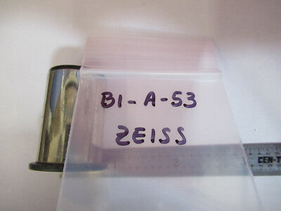 ANTIQUE CARL ZEISS  "10" EYEPIECE MICROSCOPE PART OPTICS AS PICTURED #B1-A-53