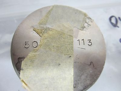 Optical Thick Steel Gold Plated Mirror [scratched] Laser Optics