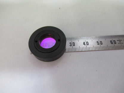 SPECTRAL GREEN FILTER LENS OPTICS MICROSCOPE AS PICTURED T5-A-90