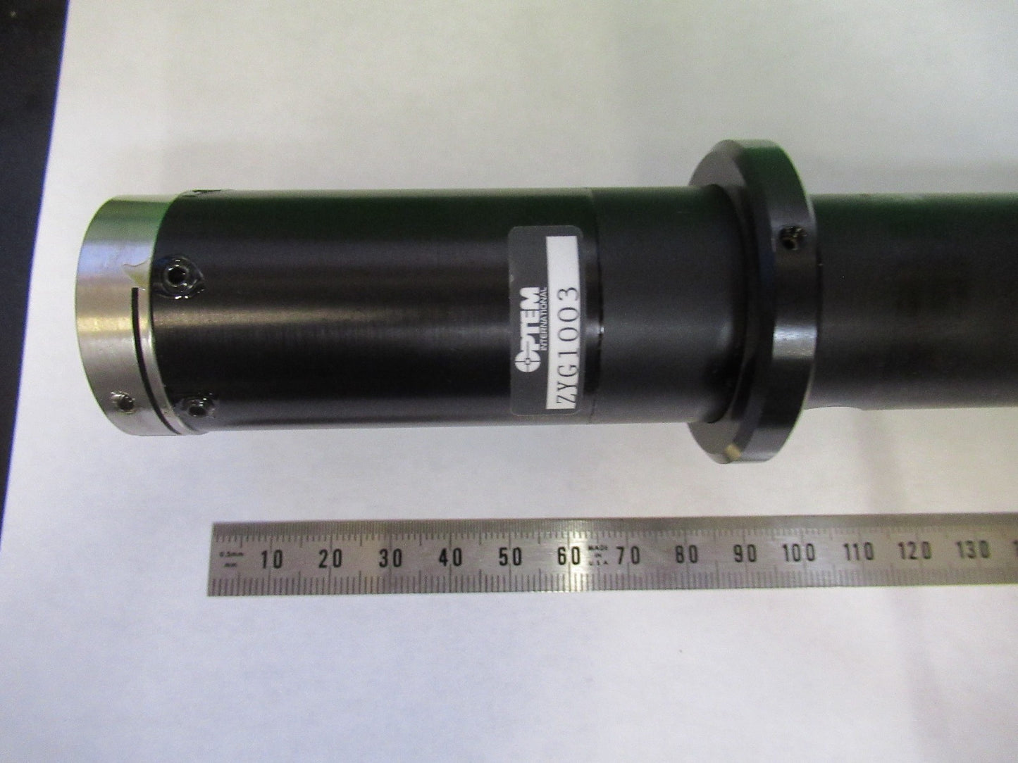 ZYGO OPTEM RELAY LENS VISION OPTICS MICROSCOPE PART AS PICTURED U8-B-01