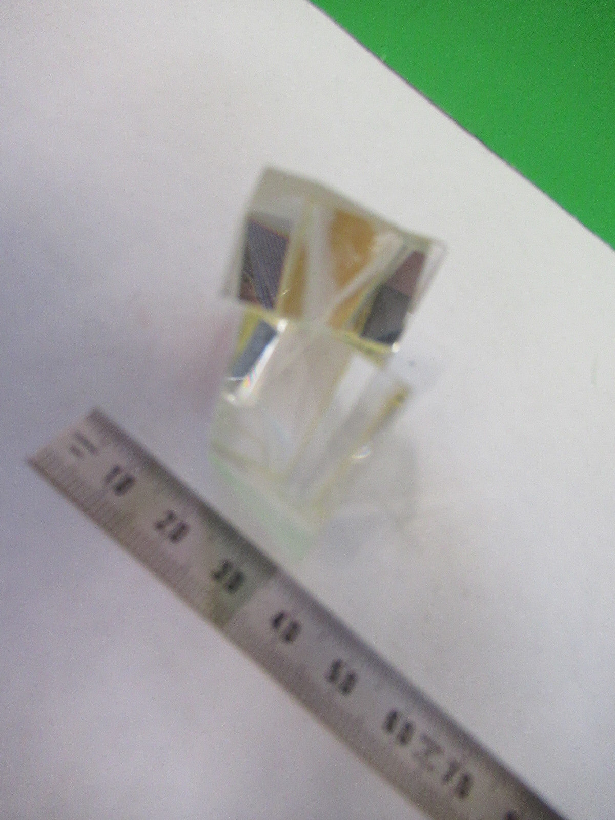 Optics American Optical Co. American Head Stereo Glass Prism Microscope Part