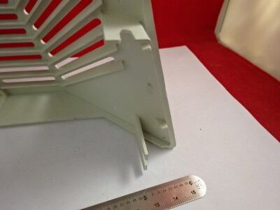 LEICA DMRB PLASTIC COVER MICROSCOPE PART AS IS #4V-A-16