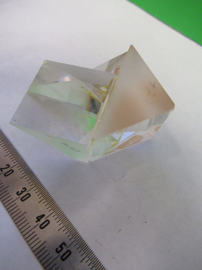 Optics American Optical Co. American Head Stereo Glass Prism Microscope Part
