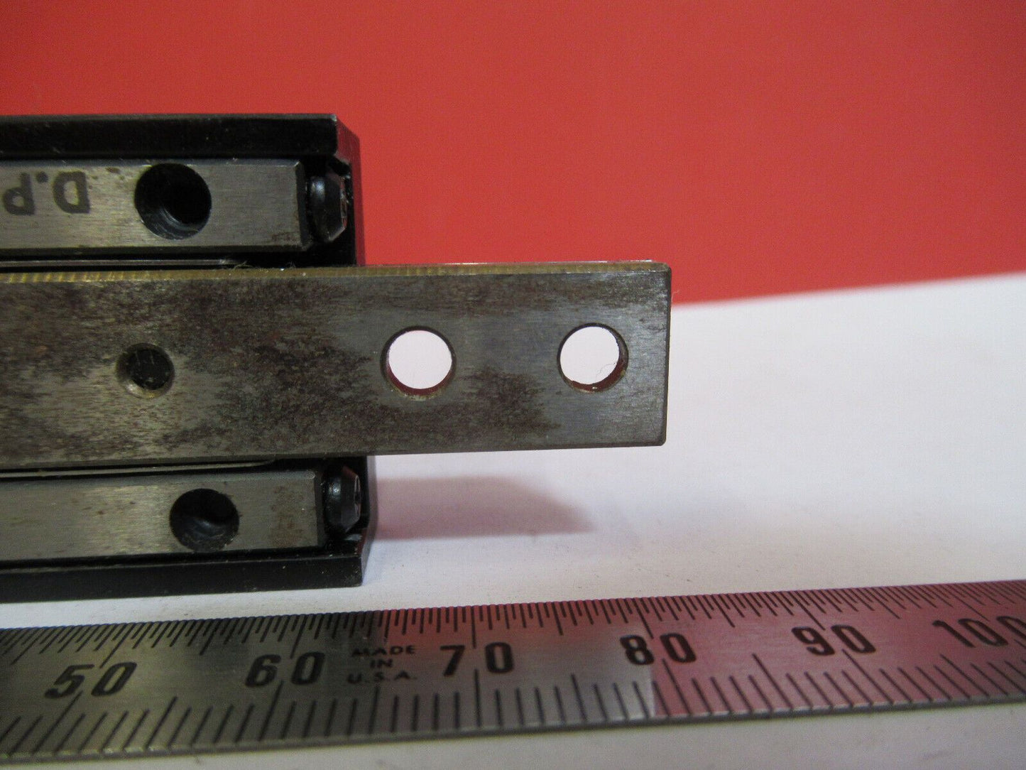 DEL-TRON LINEAR POSITIONING SLIDE BEARING PART AS PICTURED #H9-B-30