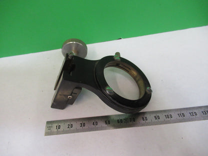Bausch & Lomb Antique Brass Condenser Holder Microscope Part