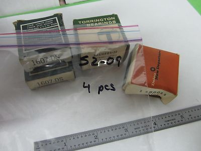 MICROSCOPE PART SMALL BEARING LOT 4 EA PIECES AS IS BIN#S2-09