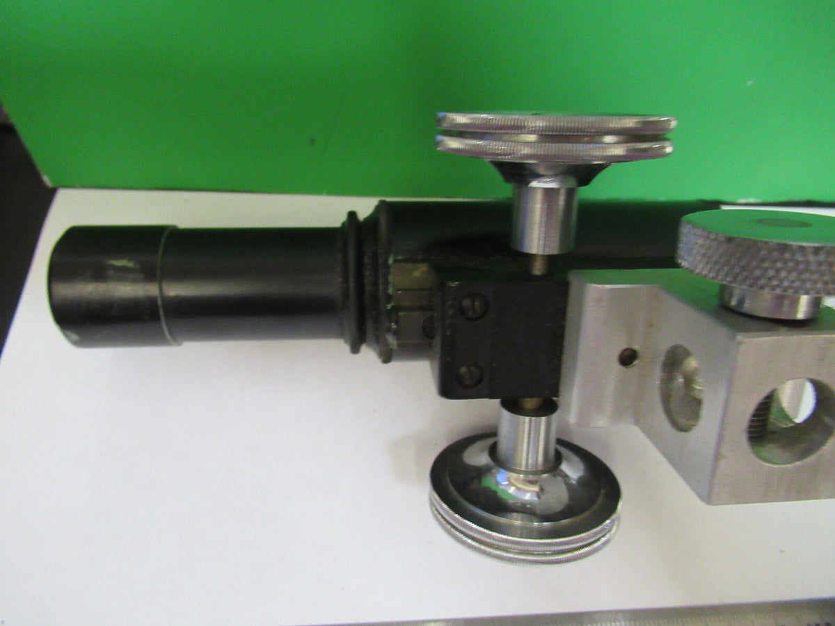 AMERICAN OPTICS AO TUBUS + OBJECTIVE LEITZ 4.3X MICROSCOPE PART AS PIC S1-B-84