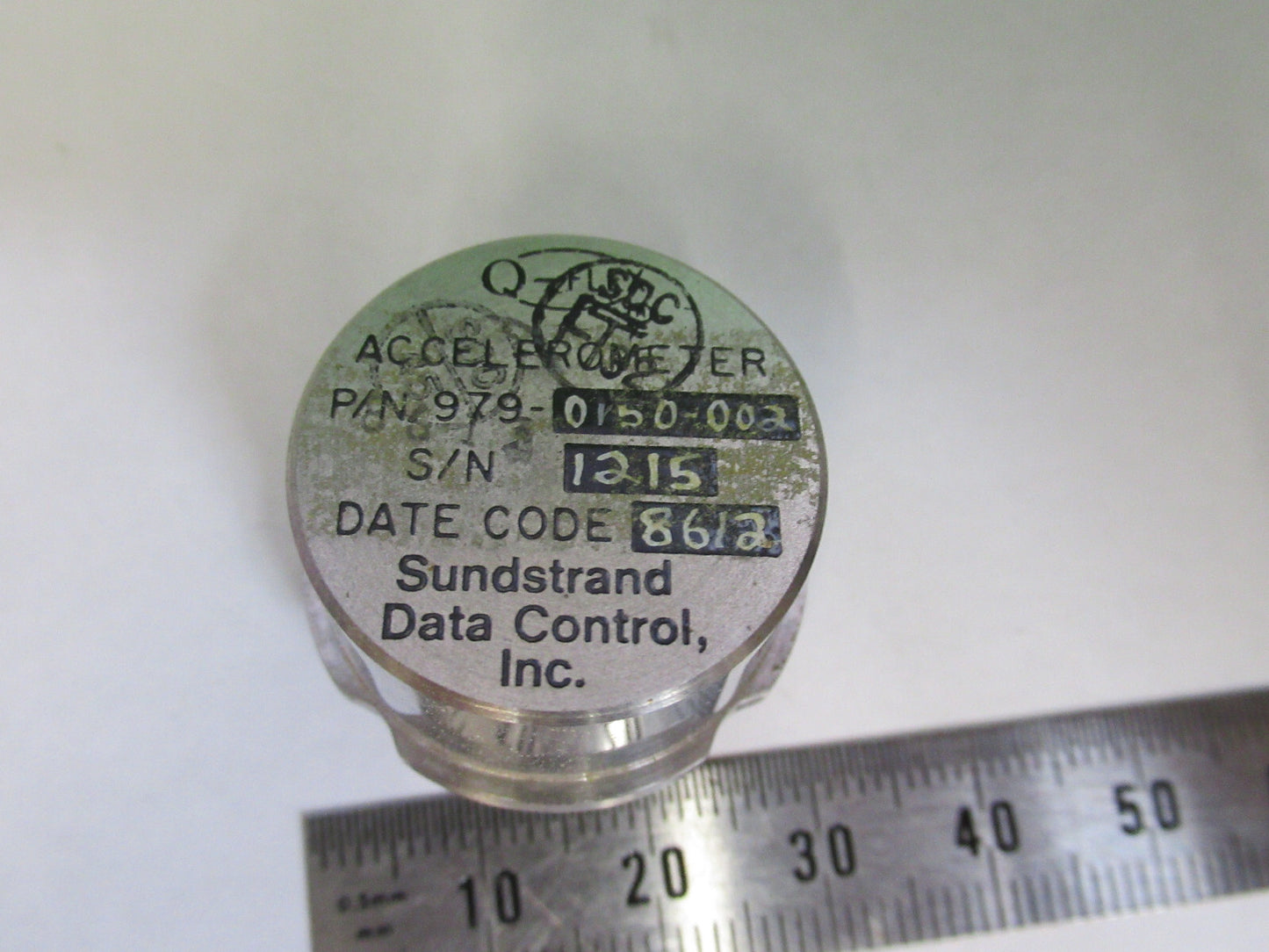 FOR PARTS Q-FLEX HONEYWELL SUNDSTRAND ACCELEROMETER SENSOR AS PICTURED X5-A-97