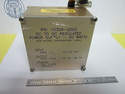 POWER SUPLLY DC AVIONICS HARRIS GRC-206 #B5-T-95