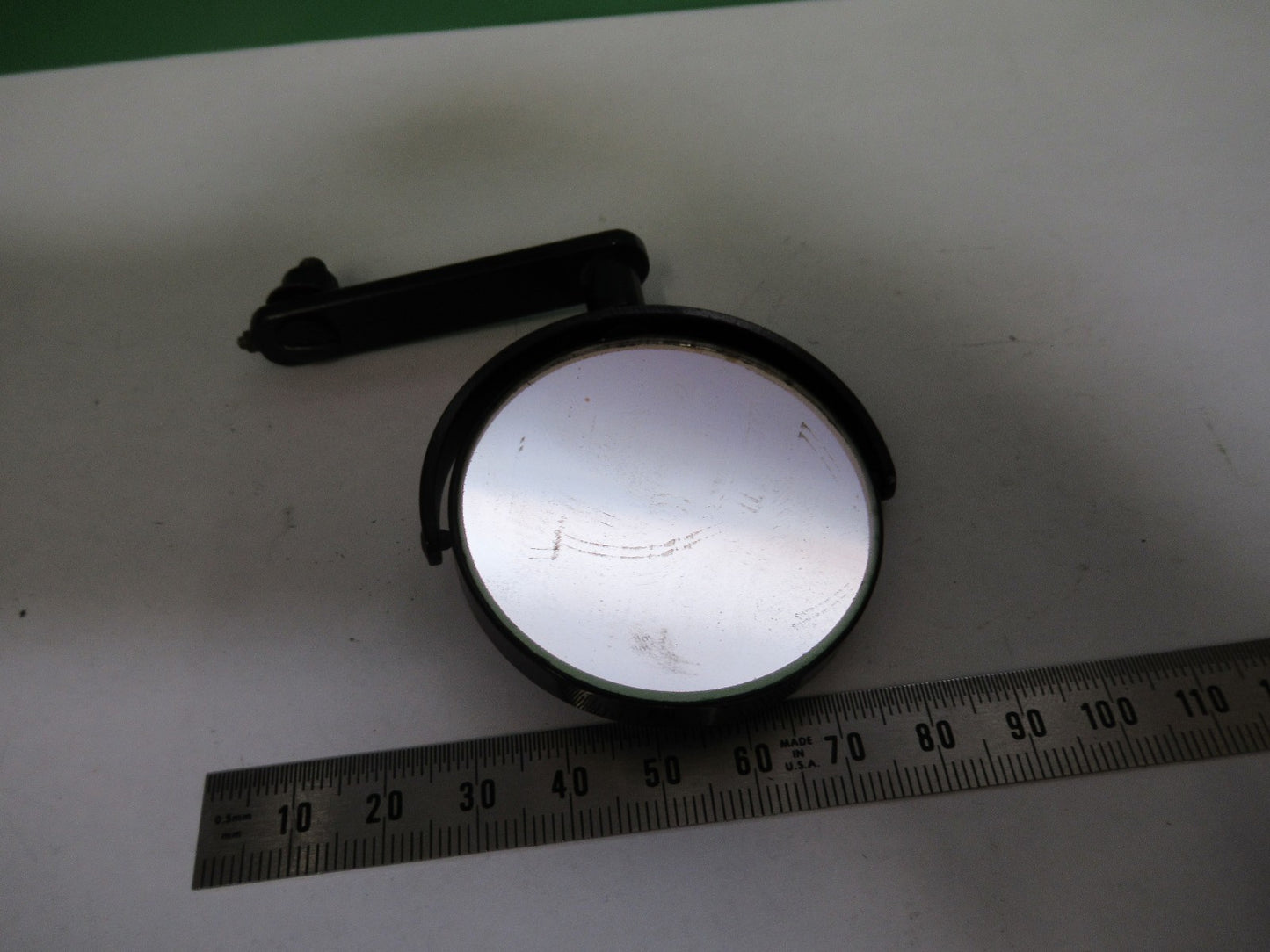 ANTIQUE SPENCER AO MIRROR ASSEMBLY OPTICS MICROSCOPE PART AS PICTURED T5-A-64