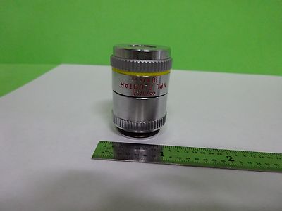 Microscope Part Objective Ernst Leitz Germany Npl Fluotar 10X Optics