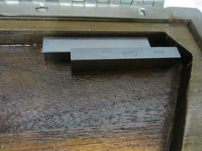 WEBBER GAGE METROLOGY SET AS IS  BIN#A7