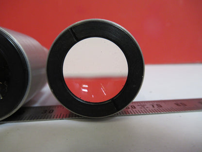 PAIR BAUSCH LOMB 10X WF LAB EYEPIECE OCULAR MICROSCOPE PART As Pictured V7-A-27