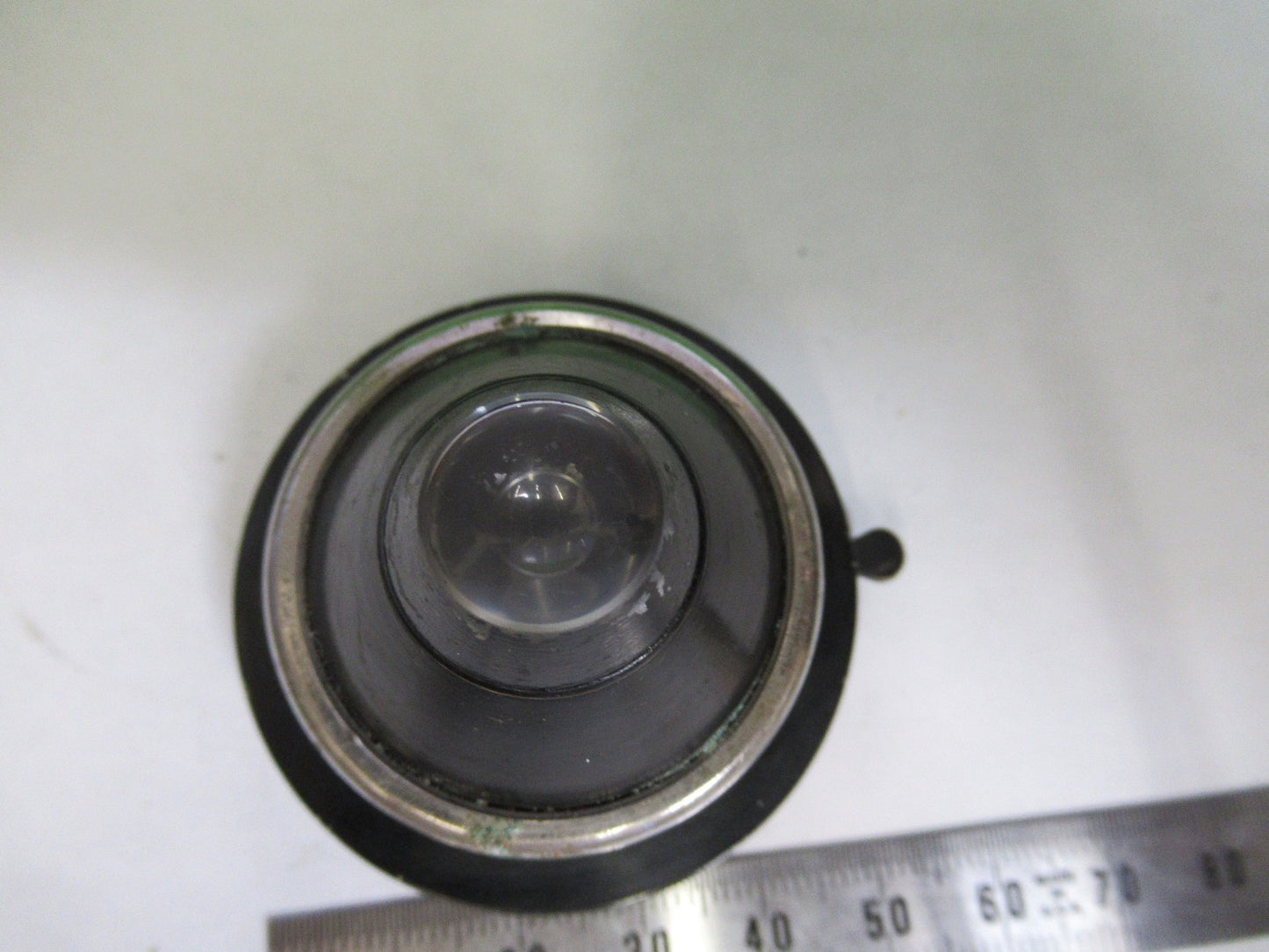 ANTIQUE BAUSCH LOMB CONDENSER + IRIS OPTICS MICROSCOPE PART AS PICTURED V1-A-15