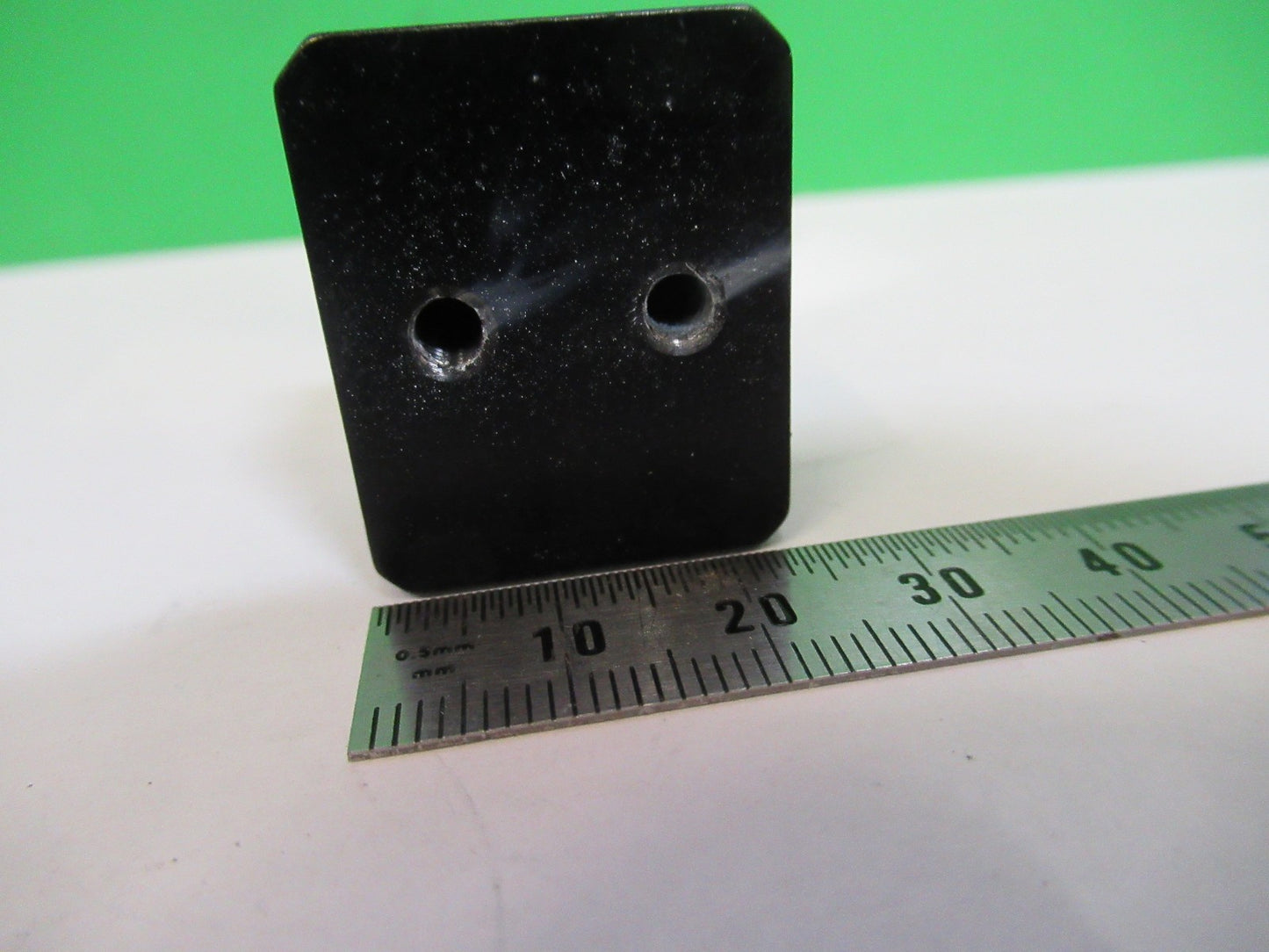 OPTICS OLYMPUS JAPAN DOUBLE FLAT MOUNTED MIRROR OPTICAL AS PICTURED T4-A-18