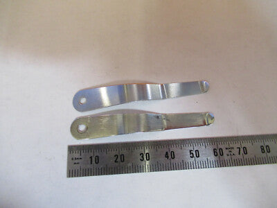 Antique Pair Clips Spencer Lens Co. American Optical Co. Microscope Part