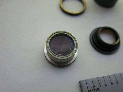 FOR PARTS MICROSCOPE OBJECTIVE L20X LEITZ GERMANY OPTICS AS IS BIN#T7-25