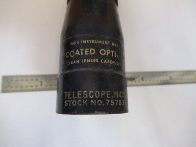 ANTIQUE MIL SPEC RANGEFINDER MINI TELESCOPE RARE OPTICS AS PICTURED &A9-A-06