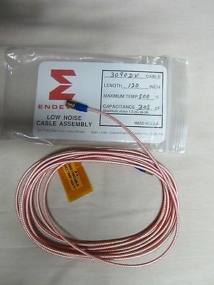 ENDEVCO 3090DV CABLE 500F PIEZOELECTRIC  ACCELEROMETER CALIBRATION VIBRATION