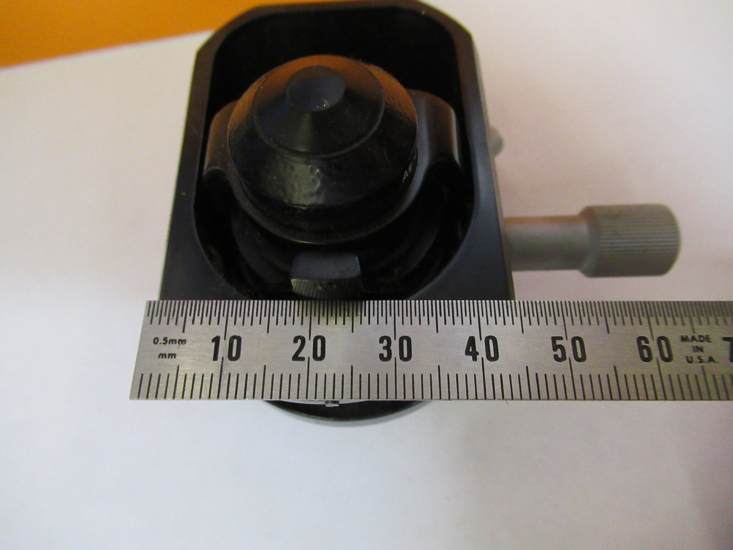 LEITZ GERMANY CONDENSER + IRIS LABORLUX MICROSCOPE PART AS PICTURED Y3-A-96