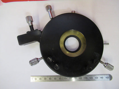 OLYMPUS JAPAN STAGE XY TABLE MICROMETER MICROSCOPE PART AS PICTURED X3-B-65