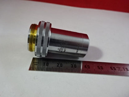 LEITZ GERMANY VINTAGE OBJECTIVE 10X /170 OPTICS MICROSCOPE PART #F6-A-17
