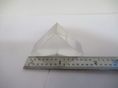 OPTICAL PRISM GLASS OPTICS MICROSCOPE HEAD AS PICTURED &W2-B-33